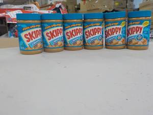 lot 179 image: Skippy Creamy Peanut Butter in date...