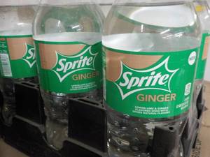 lot 215 image: 8 - 2 liter Bottles of Sprite Ginge...