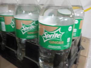 lot 216 image: 8 - 2 liter Bottles of Sprite Ginge...