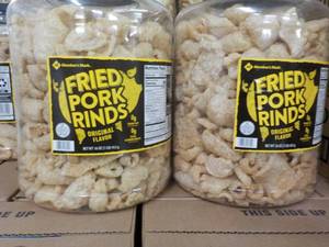 lot 222 image: 2 - 16 oz Jug Fried Pork Rinds...