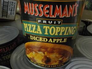 lot 231 image: 7.2 lb. can Musselmans Diced Apple ...