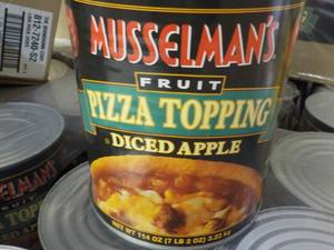 lot 232 image: 7.2 lb. can Musselmans Diced Apple ...