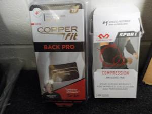 lot 272 image: Copper Fit Back Pro and Sport Compr...
