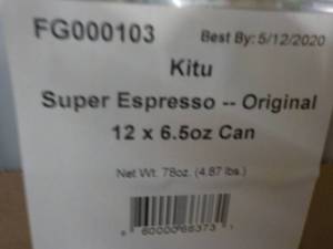 lot 277 image: 2 - 12 Packs 6.5 oz cans Kitu Origi...
