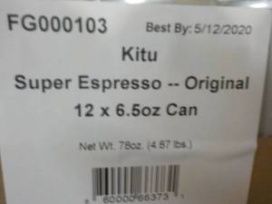lot 278 image: 2 - 12 Packs 6.5 oz cans Kitu Origi...