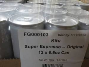lot 279 image: 2 - 12 Packs 6.5 oz cans Kitu Origi...