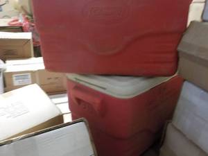 lot 283 image: 2 Coleman Coolers...