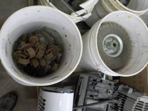 lot 323 image: 2 Bucket of Wheels...