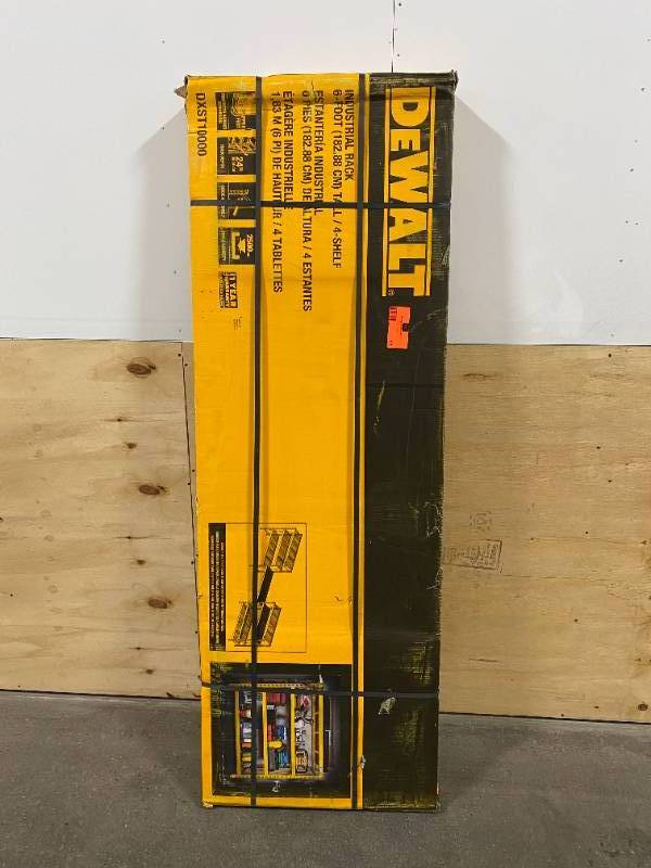 DeWALT 4-Shelf 77 in. x 72 in. x 24 in. DXST10000 Industrial Storage Rack