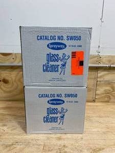 lot 7 image: SPRAYWAY Lot of 2 Cases of- Glass Cleaner - 19oz (12 Per Case)