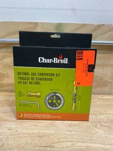 lot 8 image: CHAR-BROIL Char-broil Grills with The Dual Fuel Logo Natural Gas Coversion Kit