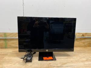 lot 25 image: HP 27 IPS LED HD Monitor - Black