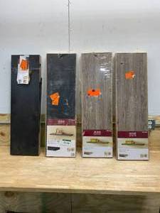 lot 82 image: HOME DECORATORS COLLECTION Lot of 4-  36 Decorative Shelves