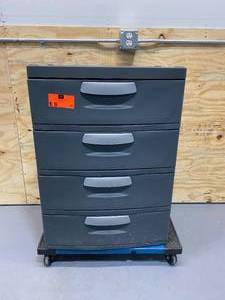lot 94 image: STERILITE 4 Drawer Storage Chest