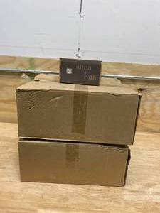 lot 95 image: ALLEN  ROTH Lot of 40-  12-Pack Charcoal Ceramic Pencil Liner Tile (1-15-in x 6-in)
