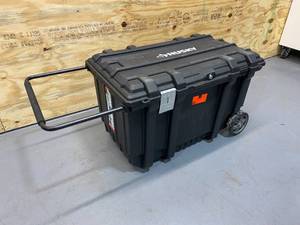 lot 6 image: HUSKY 37 in. Rolling Tool Box Utility Cart Black