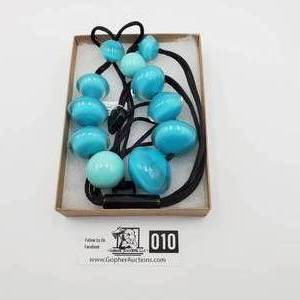 lot 010 image: Zsiska Hand-Crafted Resin Necklace,  ($68 Value)