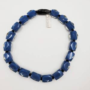 lot 011 image: Zsiska Hand-Crafted Resin Necklace ,New ($68 Value)