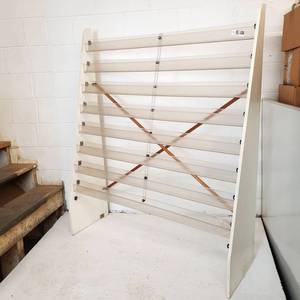lot 081A image: Wooden and Plexi-Glass Card Display Rack