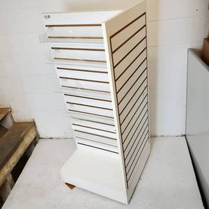 lot 085 image: Millrock Inc, Display Wooden and Plexi-Glass Rack