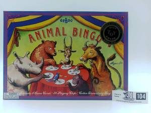 lot 104 image: Kids eeBoo Games Bundle, New in Boxes