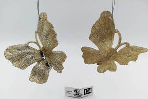 lot 134 image: Gold and Brass Ornaments