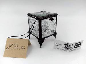 lot 135 image: J. Devlin Hand-Crafted Glass Boxes