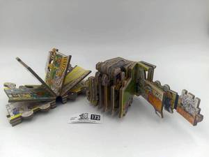 lot 173 image: 2 The Mini-Express (Mini-Wheels Book) Board Book by Peter Lippma