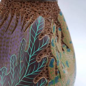 lot 180 image: Hand-Crafted Nicaraguan Sea Life Potter -Valued  $200