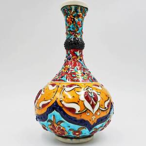 lot 185 image: Hand-Crafted Turkish Vase-Valued  $200