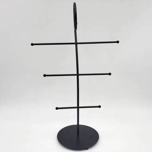lot 206 image: 3 Iron Jewelry Display Racks