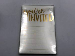 lot 291 image: Paper Source Brand New Youre Invited Fill-In Invitation Cards, 7 Set of 10 Each