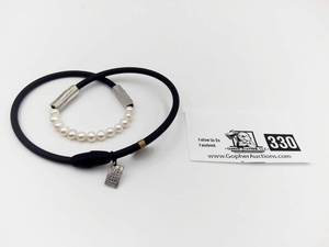 lot 330 image: Anne Marie Chagnon Freshwater Pearl Necklace, Brand New ($150 Value)