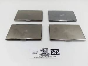 lot 338 image: ACME Studios Artist Business Card Holders, Brand New ($160 Value, $40 each)
