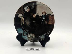 lot 020 image: Norman Rockwell - The Doctor and The Doll-Limited Edition (Valued  $35)