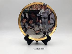 lot 043 image: Norman Rockwell - Saturday Evening Post Covers by Sports Impressions-The Dugout Limited Edition (Valued $100)