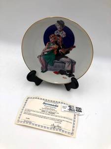 lot 055 image: Norman Rockwell Young Love (Valued  $60)
