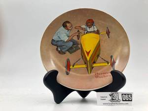 lot 065 image: Norman Rockwell Last Minute Changes (Valued  $35)
