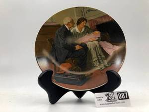 lot 087 image: Norman Rockwell Cradle of Love (Valued  $35)