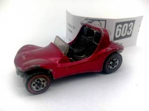 lot 1-603 image: Vintage 1970 Redline Hot Wheels Sand Crab