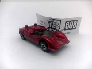 lot 1-608 image: Vintage 1969 Redline Hot Wheels Chaparral