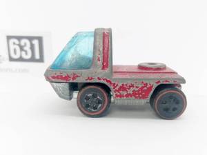 lot 1-631 image: Rare Vintage 1971 Redline Hot Wheels Red Heavyweights Front Cab