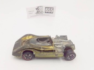 lot 1-655 image: Vintage 1969 Red Line Hot Wheels McLaren