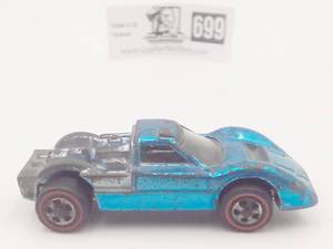 lot 1-699 image: Vintage 1968 Original Hot Wheels Redline Ford J-Car