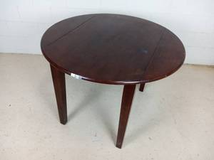 Wooden Drop Leaf Dining Table