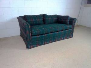 Three Cushioned Den Love Seat
