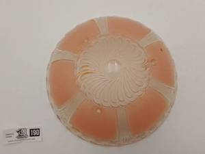 lot 190 image: Vintage Glass Light Cover