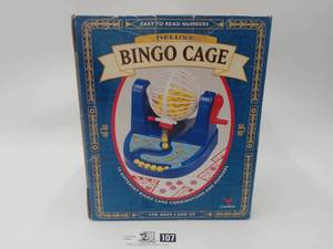 lot 107 image: Deluxe Bingo Cage