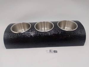 lot 112 image: Dog & Cat FoodWater Bowls