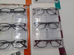 lot 124 image: Brand New Reading Glasses Bundle. Still in Original Packaging (Valued $120)